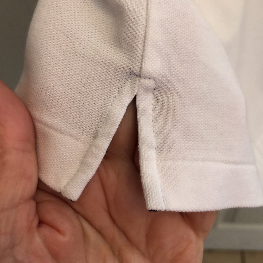 Polo Golf Ralph Lauren White Top Sz Small Petite - Picture 7 of 8